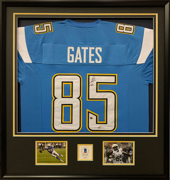 Framing Football Jersey of Antonio Ethan Gates Jr.