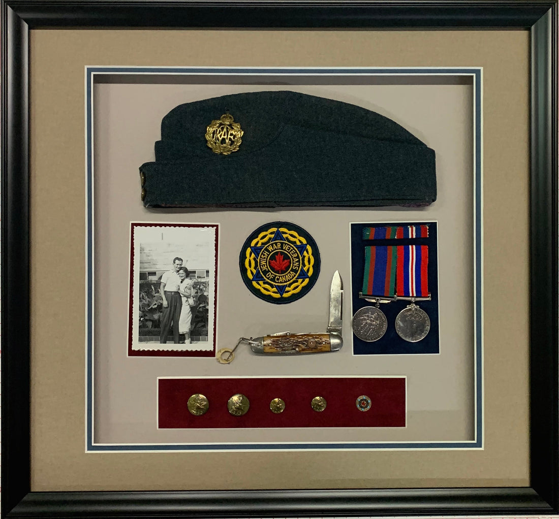 Framed Memento, A special gift for Father and sons before National Day