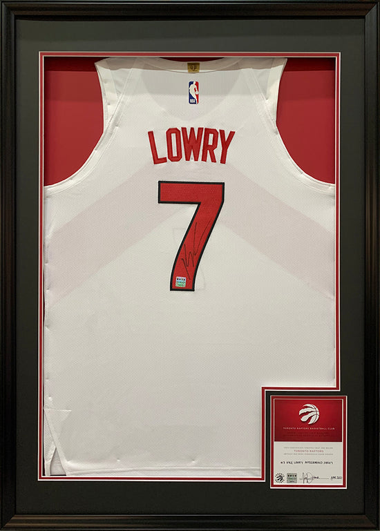 Kyle Lowry-His jersey remind us the happiest time