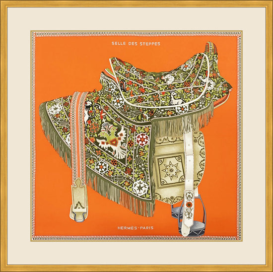 Video of Silk Scarf Framing-Hermes Scarf As Art