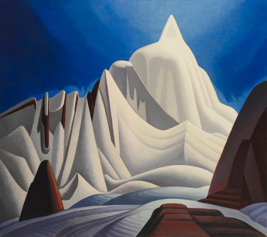 Mountains in Snow Rocky Mountain Paintings VII, 1929