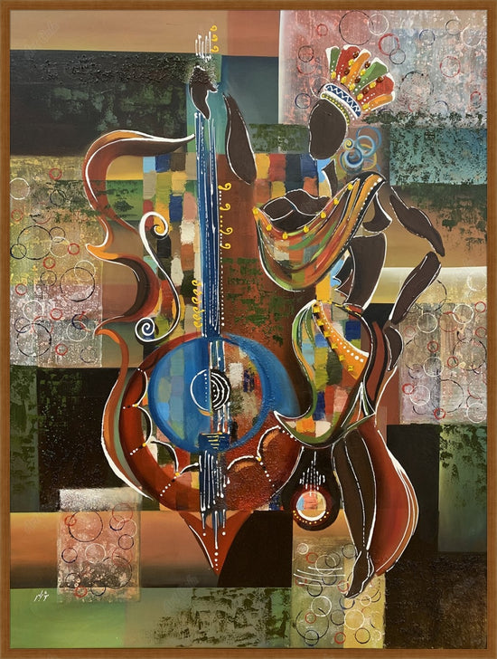 Queen of Music / Oil on Canvas