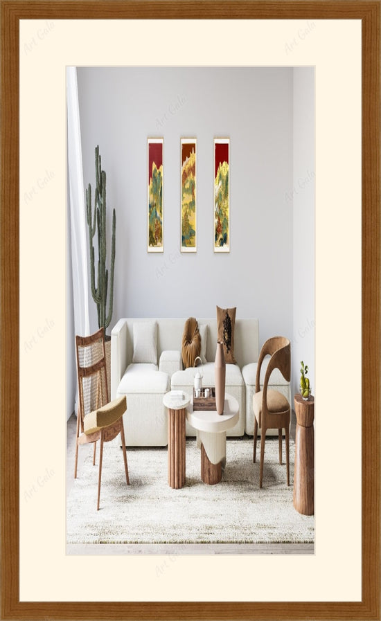 Golden Radiance and Crimson Skies Series 金霞红空系列 / A B C