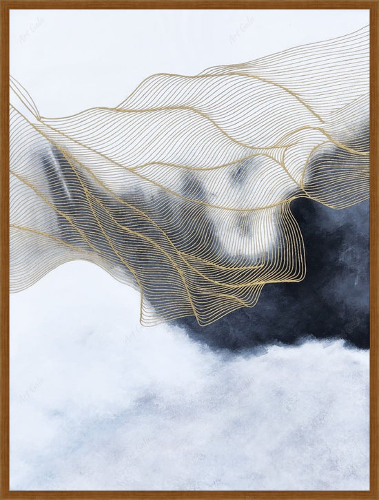 Golden Net / Oil on Canvas