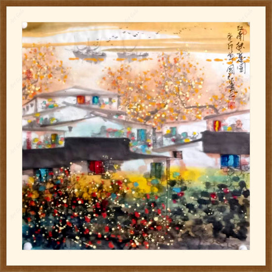 Aesthetic of Autumn in Jiangnan 江南秋意图 / Original Chinese Paintin