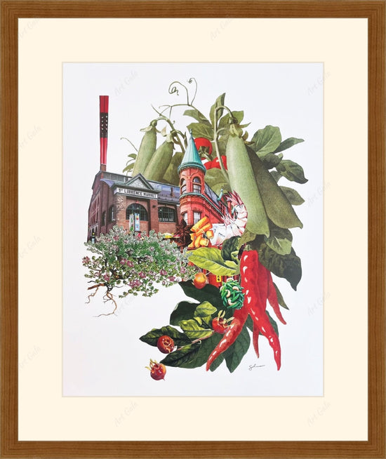 Toronto / Print of original collage