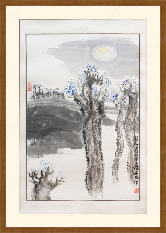 静夜-高阳 / Original Chinese Painting