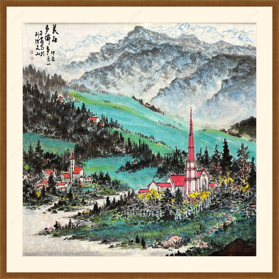 Impressions of beauty in Toronto No.1 美在多伦多印象之一 / Original Chine