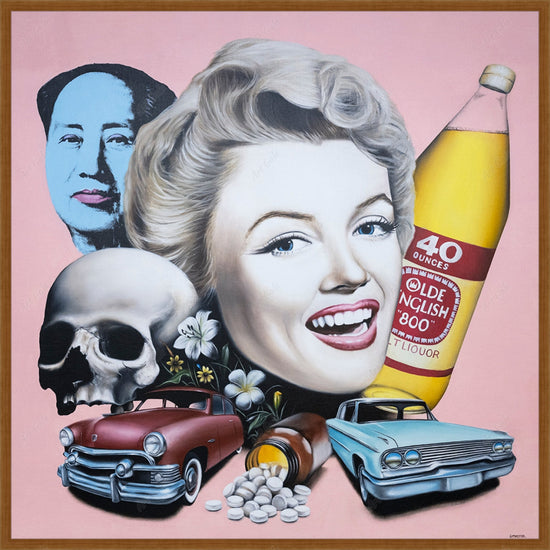 Marilyn & Mao 2018 / Oil on Canvas