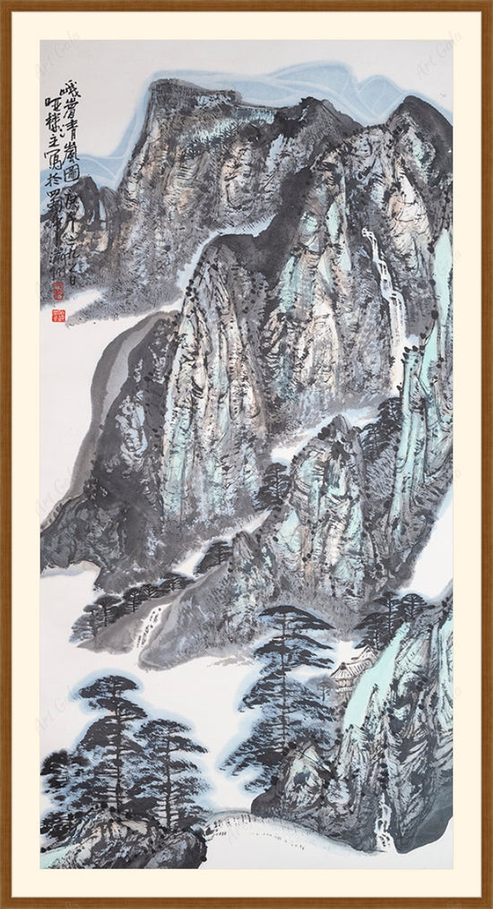 峨眉清岚图 / Original Chinese Painting