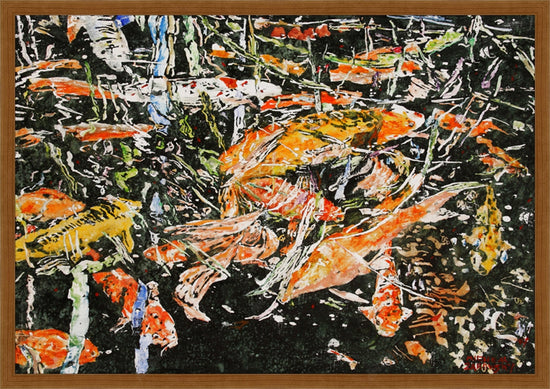 Koi / Acrylic On Canvas