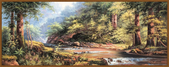 Classic Scenery / Oil On Canvas