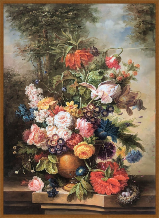 Classic Flower 1 / Oil On Canvas