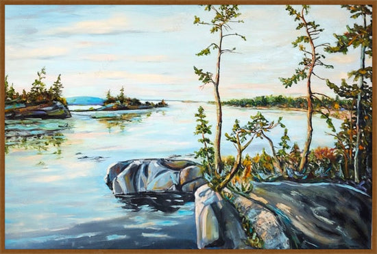 宁静的展望 / 布面油画