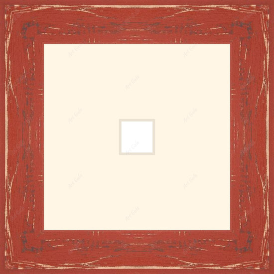 Framed print with mat & glazing