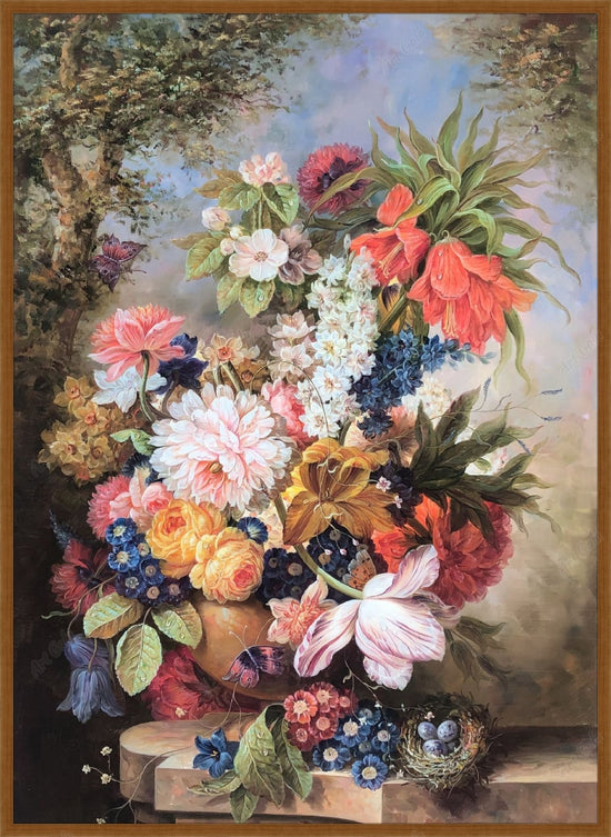 Classic Flower 2 / Oil On Canvas