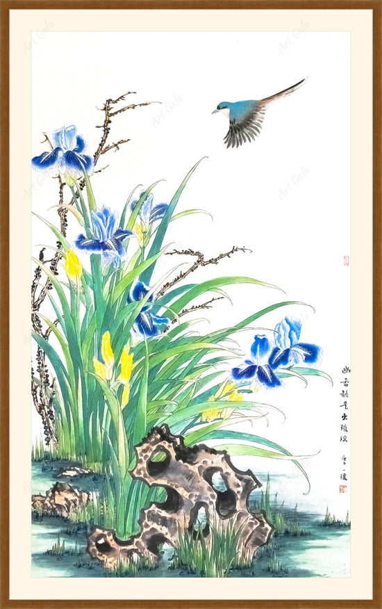 兰鹊图 Orchid and Magpie / Original Chinese Painting