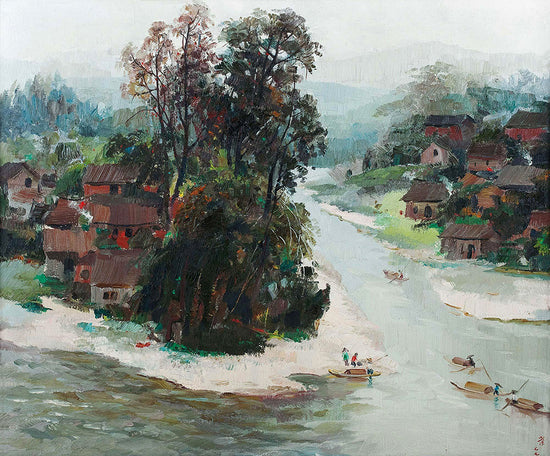 Village by Water