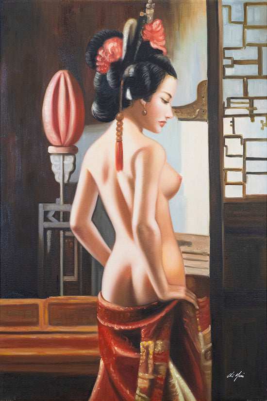 Chinese girl in Nude