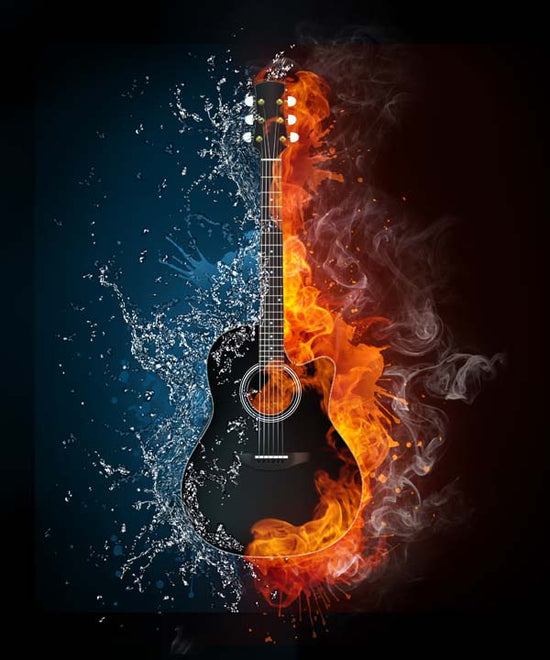 Guitar Flame