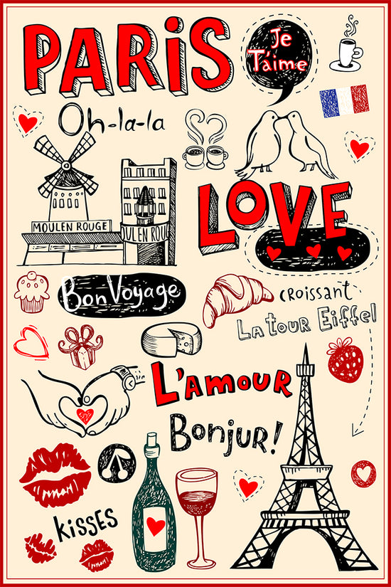 Love Paris Poster1