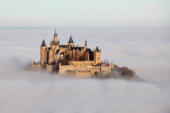 Castle Hohenzollern in the Clouds