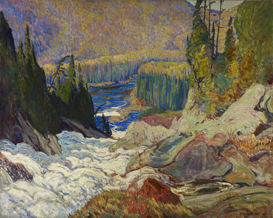 Falls, Montreal River,1920
