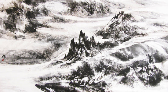 Mountains & Water of Black Ink Style 墨韵山水