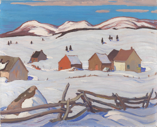 Laurentian Country, Winter, 1926