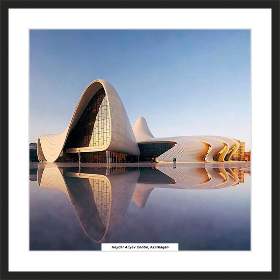 Architecture photos of Azerbaijan-Heydar Aliyev Center
