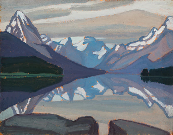 Maligne Lake, Jasper Park, 1924
