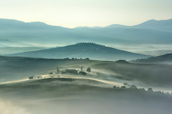 Morning Mountains of Tuscany