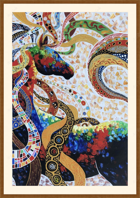 Frame with mat & glazing