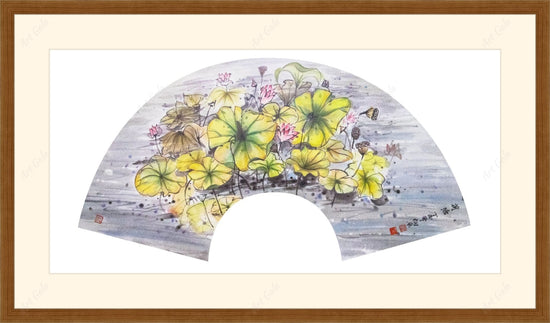 荷塘小品 Lotus pond / Original Chinese Painting?osCsid=4cf9ma4vhmotc