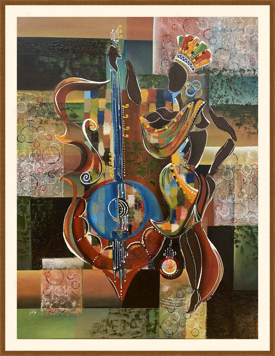 Frame with mat & glazing