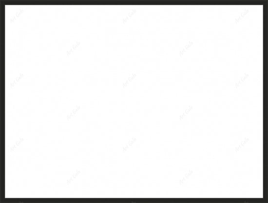 Empty frame for canvas or panel