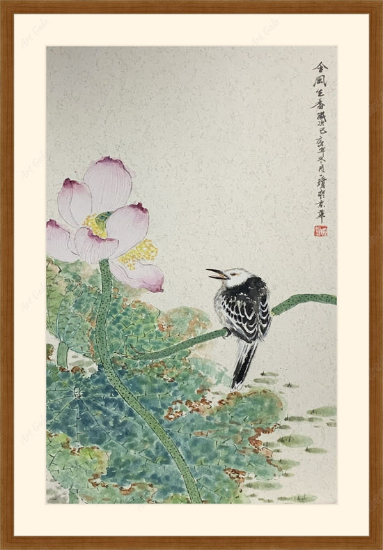 Lotus & Bird 含风生香 / Rice Paper Board?osCsid=07vj7nm0g08avjm48ole