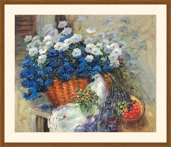 Frame with mat & glazing