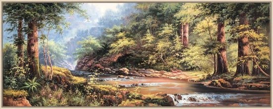 Frame without mat & glazing