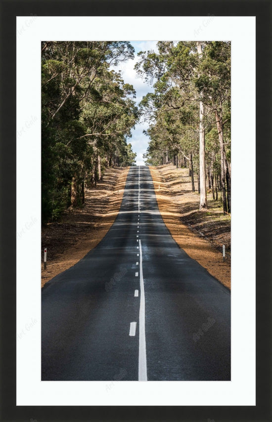 Frame with mat & glazing