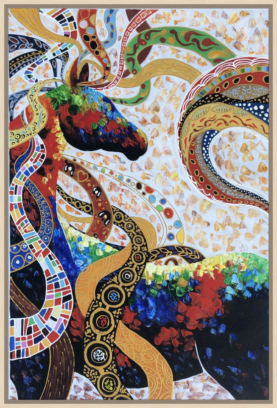 Frame without mat & glazing