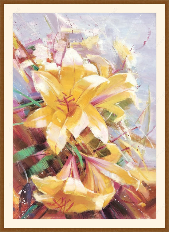 Frame with mat & glazing