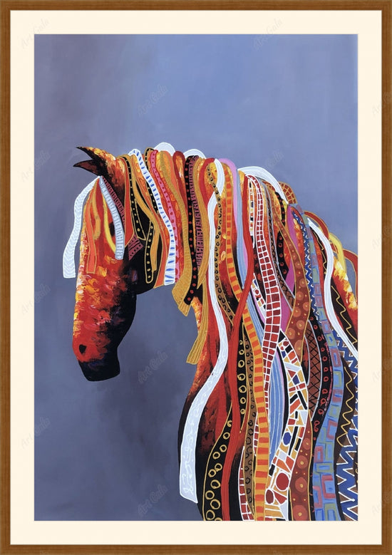 Frame with mat & glazing