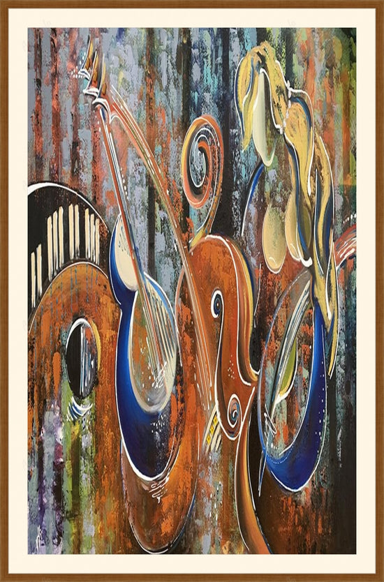 Frame with mat & glazing