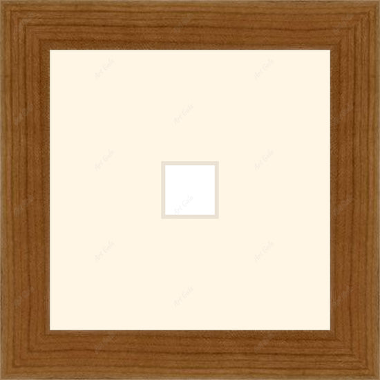 Framed print with mat & glazing