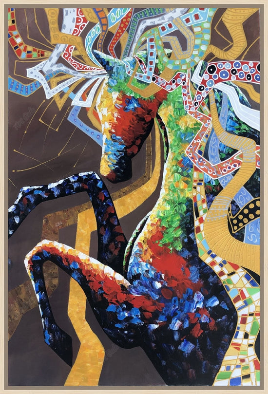 Frame without mat & glazing