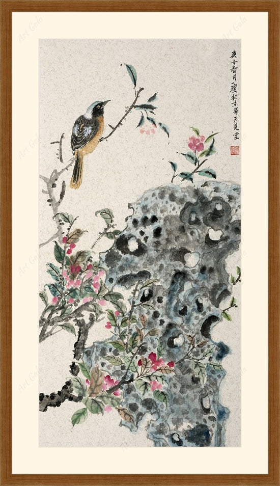 Begonia flowers of Taihu Lake 太湖海棠 / Rice Paper Board?osCsid=ua5