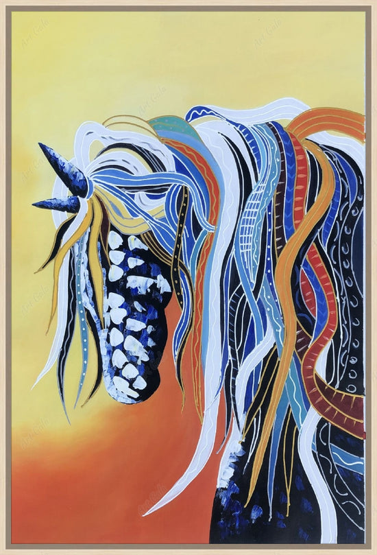 Frame without mat & glazing