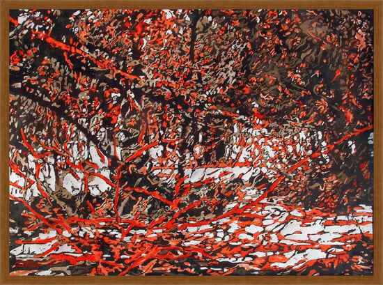 Dogwood Sunset 5 / Acrylic & Water Color On Paper?osCsid=a7plojm