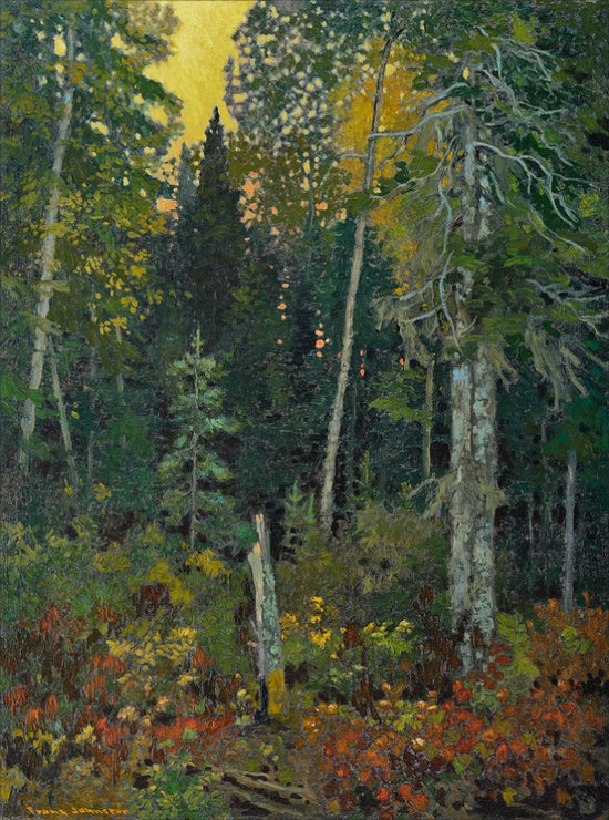 Sunset in the Bush, 1918